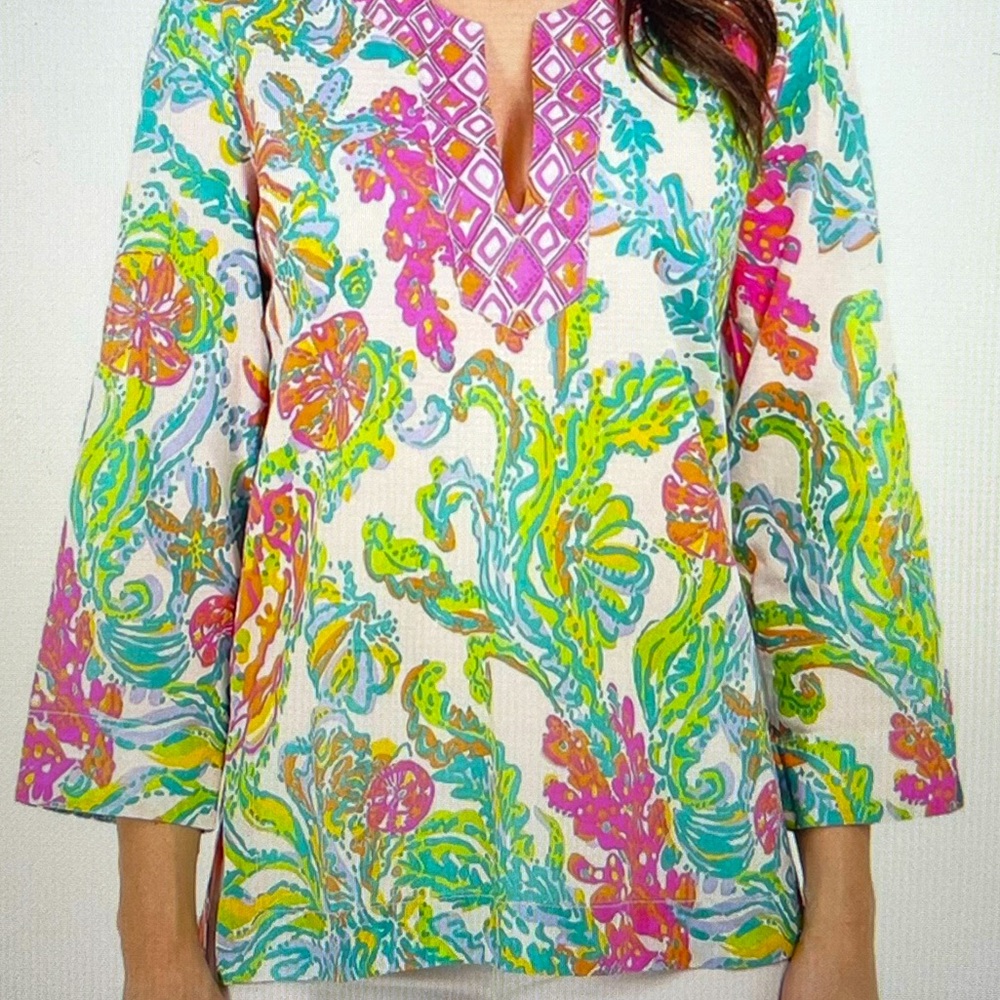 Lilly Pulitzer Amelia Island Tunic in Casa Marina S